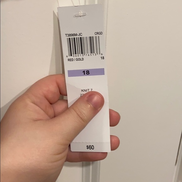 New London Style Red Paisley Print Dress Size 18 - Picture 5 of 5